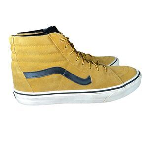 Vans Sk8-Hi Suede High Top Sneaker In Wheat Black Size Men’s 8 Women’s 9.5